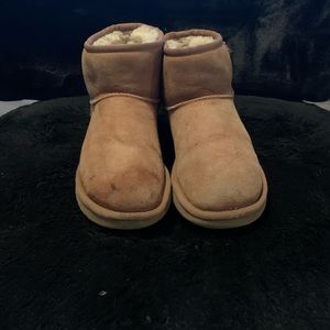 Ankle chestnut brown UGG boots